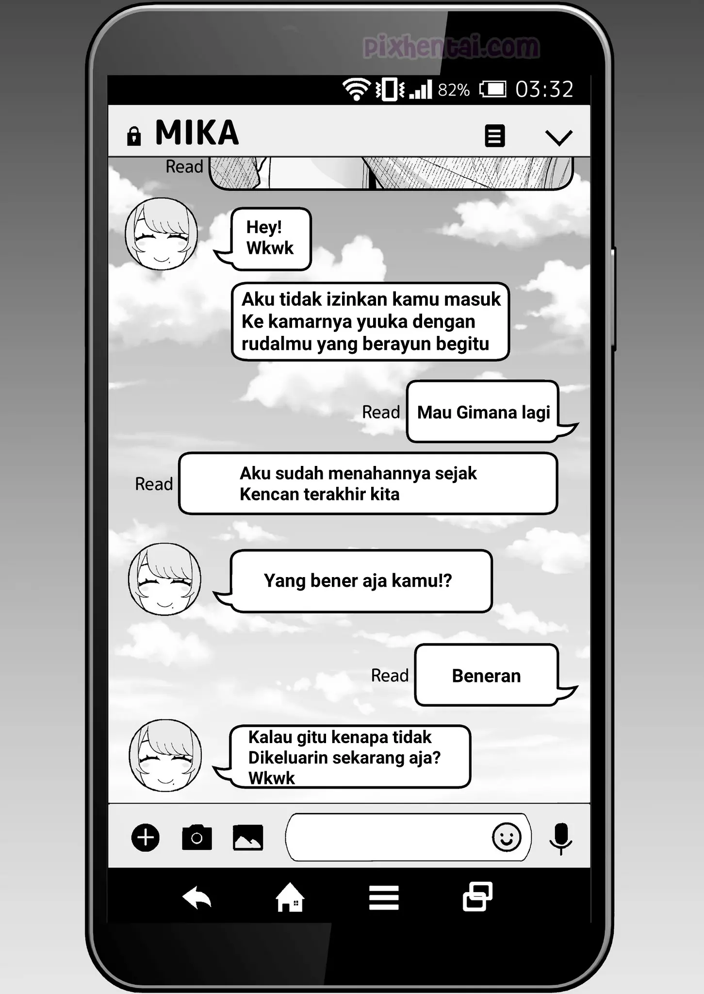 Komik hentai xxx manga sex bokep Hitozuma no Jitaku ni Hakuchuu Houmon Suru Hon 19
